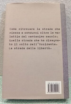 Ferdinando Adronato Mondadori libro di politica retro copertina