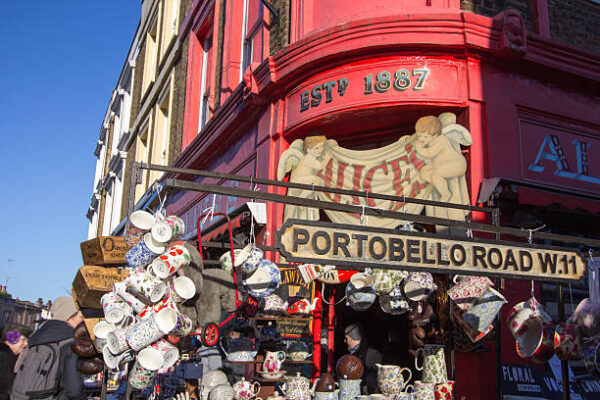 Portobello Road flea market mercatino delle pulci antiquariato