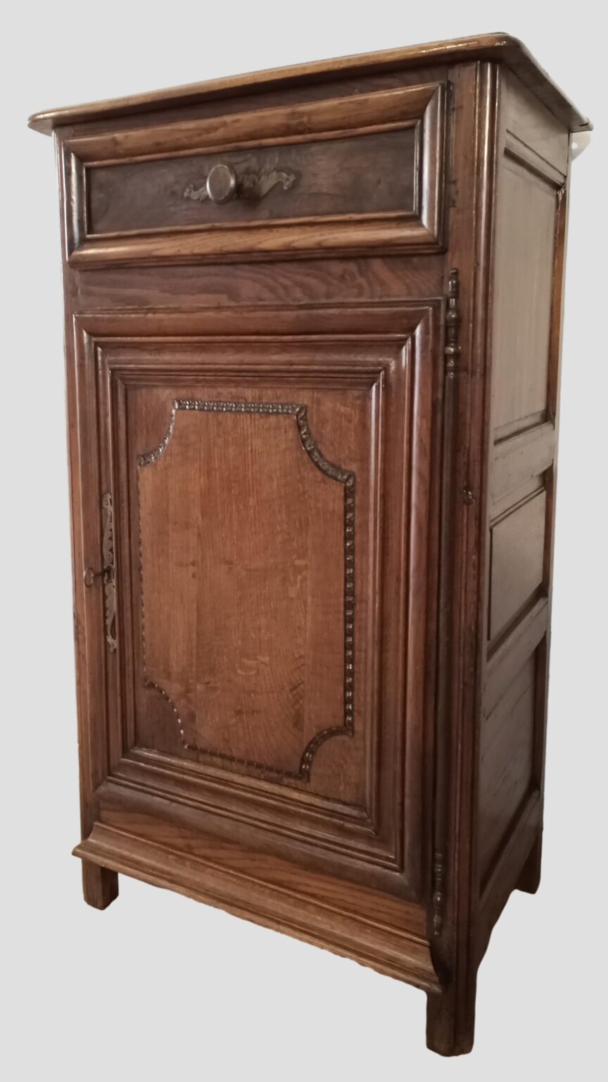 Credenza bassa 1700 vintage in legno di rovere Cassettiera in legno
